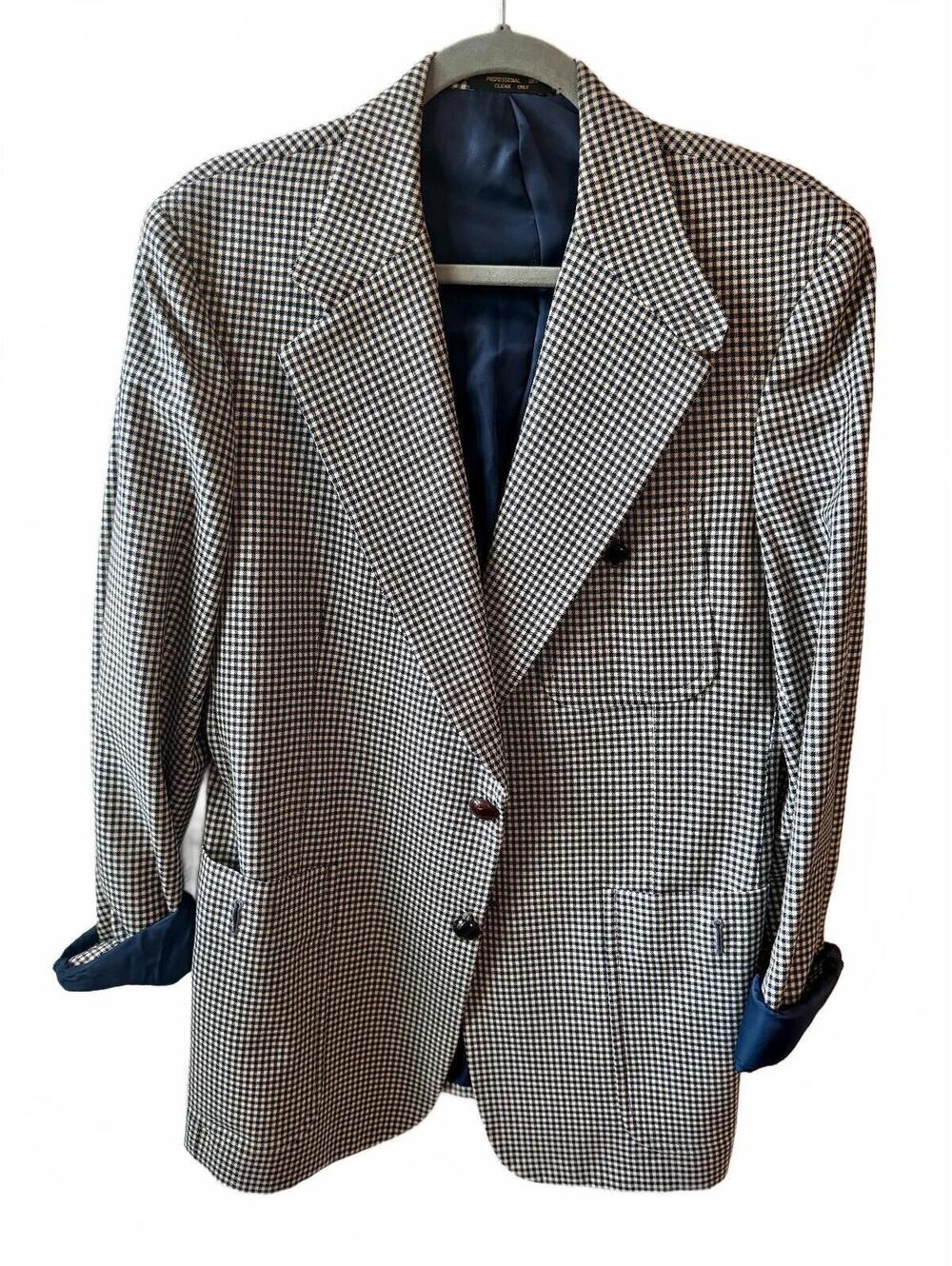 The Mancillas International Tailored Wool Blazer Jacket